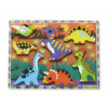 Melissa & Doug Drevené obrázkové puzzle s hrubými dielikmi - Dinosaury