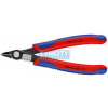 KNIPEX 78 41 125 Electronic Super Knips® Kleště s úz.hlavou a dr.svěrkou, vícesl.návl.,brynýrované