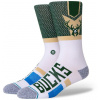 ponožky STANCE (NBA) BUCKS SHORTCUT 2 CREW SOCKS Green 43-47