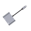 Verk 06344 Prevodník USB-C na HDMI 4k, rozbočovač VGA na USB 3.0 USB-C