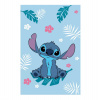 Jerry Fabrics Detská fleecová deka Lilo a Stitch Blue 100x150 cm
