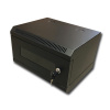 10'' rack jednodílný 4U/280 DATACOM černý Skl.dv.
