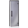 Andres dvere do sauny Black grey 7x20 osika