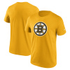 Fanatics Pánské tričko Boston Bruins NHL Primary Logo Graphic T-Shirt Yellow Gold Veľkosť: XS