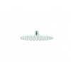 Kludi A-QA horná sprcha, priemer 250 mm, chróm/ biela KLU 6432591-00