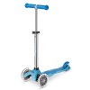 Detská kolobežka Mini Micro Deluxe Glow LED Plus - blue