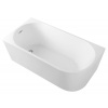 Aqualine TIBERA L voľne stojaca vaňa 150x75 cm, biela SPH E1046