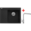 Sinks RIM 650 P Metalblack + Elka