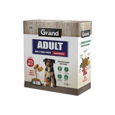 Krmivo pro psy GRAND, adult mini&small breed, 11 kg