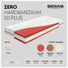 Matrac Benab Zero Hard&Medium 20 Plus 180 x 200 cm