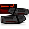 AUDI A6 08-11 SEDAN - zadné LED svetlá dymová LED BAR s dynamickým blinkerom