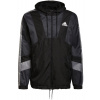 Adidas Team BT Jacket M - black/dgh solid grey/white - Čierny