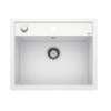 Blanco Dalago 6 Silgranitový drez, 61x50 cm, s ovládaním odtoku, biela 514771