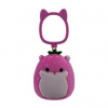 SQUISHMALLOWS kľúčenka Jahodový škrečok - Davi