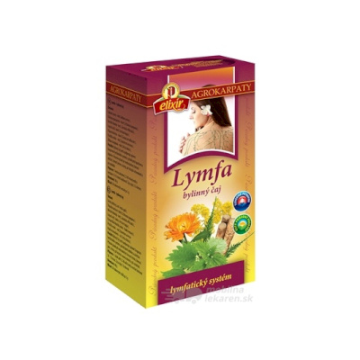 AGROKARPATY elixír BIO Lymfa bylinný čaj v nálevových vreckách 20x2 g (40 g)