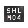Registračná tabuľa SHL M04 čierna