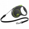 FLEXI Black Design M Cord 5 m zelené automatické vodítko