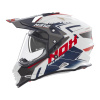 Přilba N312 Vapor, NOX (bílá,černá,modrá vel. 2XL)