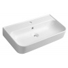 Isvea SISTEMA U keramické umývadlo 70x38 cm, biela SPH 10PL53070