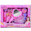 Girls set krásy so svietiacim zrkadlom