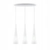 Závesná lampa MILK SP3, biela farba (030326) Ideal Lux - luster