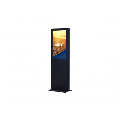 NEC 48" Freestand Storage - Black - Touch, Signage Indoor stojan, cierny, pre V484-T, P484 SST, kontaktujte PM !!! 100014823