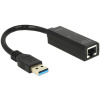 Delock 62616 sieťový adaptér 1000 MBit/s USB, RJ45; 62616
