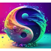 Dřevěné puzzle Jin Jang A3 - autor neuvedený
