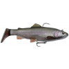 Savage Gear Gumová Nástraha 4D Rattle Trout Hrkajúci Pstruh Rainbow Trout-17 cm 80 g