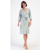 Dámský župan krátký Sofie - šedá - L