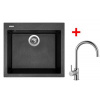 Sinks Drezy CUBE 560 Metalblack + Vitalia
