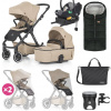 Petite&Mars Icon Air 2v1 Mocha Beige XXL Core Pro i-Size Základňa k autosedačke