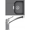 Set Schock S15-5 (dřez Manhattan D-100XS Croma + baterie SC-90 Croma)