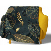 TipTrade Mikroplyšová deka Zlaté Listy 150x200