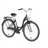Mestsky bicykel - Indiana Moenian 28 palcov Black City Bike (Indiana Moenian 28 palcov Black City Bike)