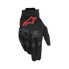 rukavice SP X 3, ALPINESTARS (černá/červená fluo, vel. L)