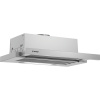 Bosch Serie 4 DFT63AC50 odsávač pary Polovstavaný (vyťahovací) Strieborná 360 m³/h D (DFT63AC50)