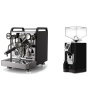 Rocket Espresso Mozzafiato FAST V, black + Eureka Mignon Bravo, CR black