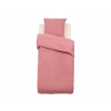 DETSKÁ POSTEĽNÁ BIELIZEŇ 140X200 CM RUŽOVÉ BAVLNA MUŠELÍN 100 %