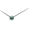 KARLSSON Dizajnové nástenné hodiny 5837GR Karlsson green 90cm