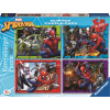 RAVENSBURGER Puzzle Spiderman 4x100 dielikov