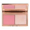 Charlotte Tilbury Blush & Glow Glide paleta na líčenie – lícenka a rozjasňovač