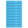 zahrada-XL Uteráky FROGN 10 ks tyrkysové 100x200 cm 360 g/m² 136988