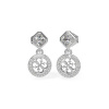 GUESS náušnice 4G CRUSH JUBE04154JWRHT/U
