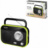 Sieťovo-batériové FM rádio Sencor SRD 210BGN