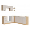 Rohová kuchynská linka: junona line 220x200 bez pracovnej dosky