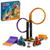 LEGO LEGO® City 60360 Kaskadérska výzva s rotujúcimi kruhmi