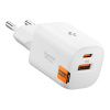 Spigen sieťová nabíjačka Essential EE352EU 35W - White (Spigen sieťová nabíjačka Essential EE352EU 35W - White)
