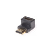 PremiumCord Adapter HDMI M/F zahnutý do pravého úhlu kphdma-5
