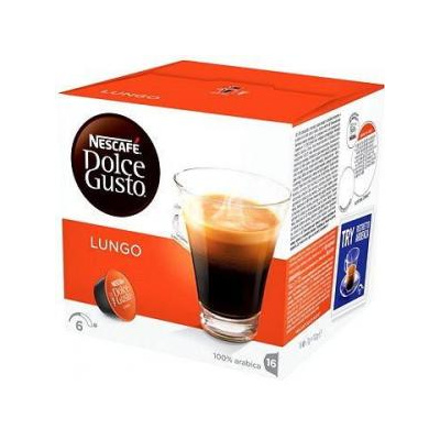 Nescafe Kávové kapsule DOLCE GUSTO Caffé Lungo (16 ks)